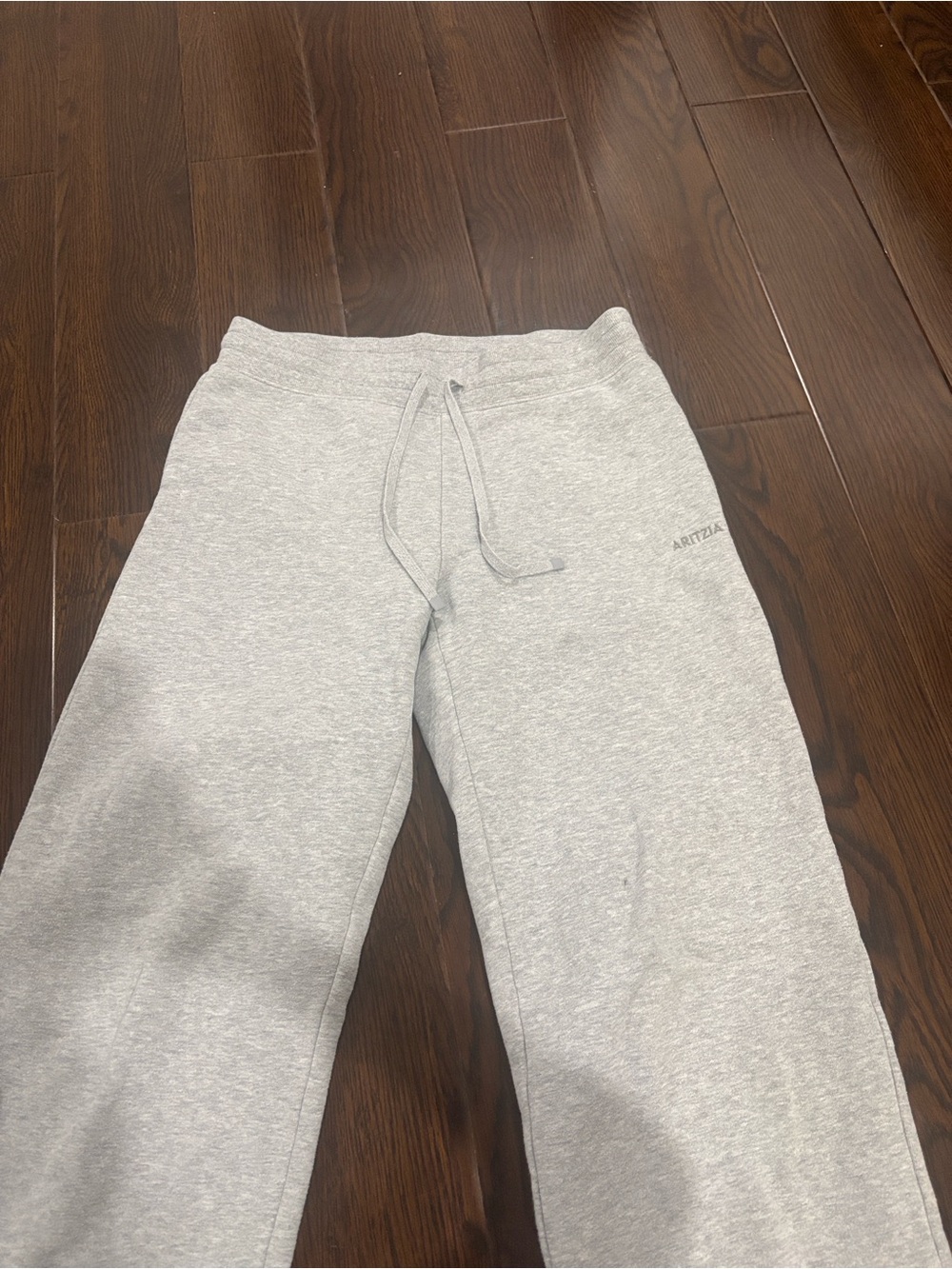 Aritzia Heather Chrome Gray Sweatpants